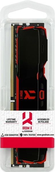 Модуль пам`ятi DDR4 2x16GB/3200 Goodram Iridium X Black (IR-X3200D464L16A/32GDC) IR-X3200D464L16A/32GDC фото