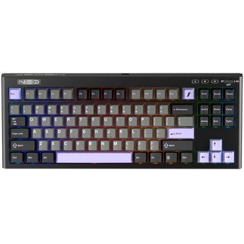 Клавіатура бездротова 1stPlayer NEO87 Wireless Midnight Violt (NEO87-MV-TLD) NEO87-MV-TLD фото