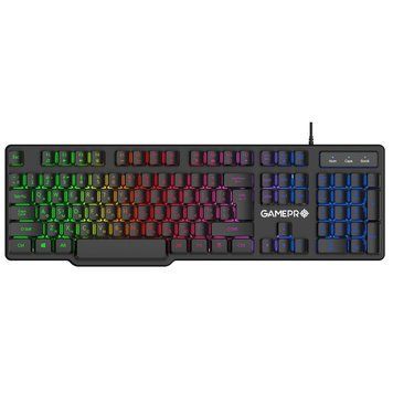Клавіатура GamePro GK380 RGB Black GK380 фото