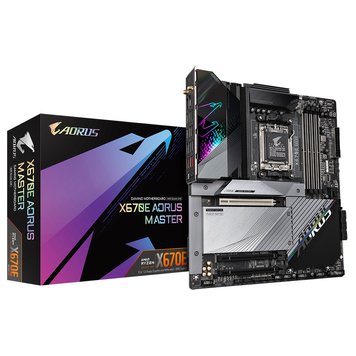 Материнська плата Gigabyte X670E Aorus Master Socket AM5 X670E AORUS MASTER фото