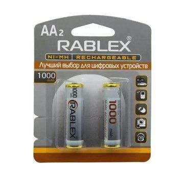 Акумулятор Rablex AA (R6) 1000mAh 75424 фото