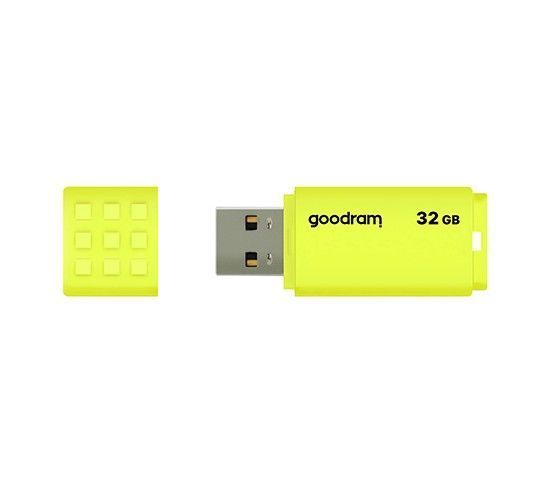 Флеш-накопичувач USB2.0 32GB Goodram UME2 Yellow (UME2-0320Y0R11) UME2-0320Y0R11 фото