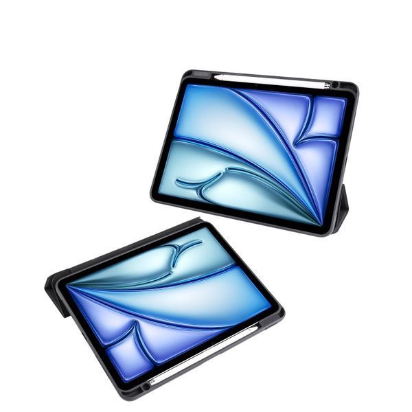 Чохол-книжка BeCover Soft Edge TPU з кріпленням Apple Pencil для Apple iPad Air 11" M4 2026 Black (715255) 715255 фото