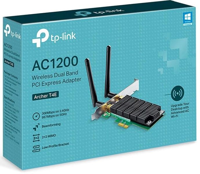 Бездротовий адаптер TP-Link Archer T4E Archer T4E фото