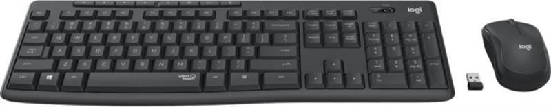 Комплект (клавiатура, миша) бездротовий Logitech MK295 Combo Black (920-009800) 920-009800 фото
