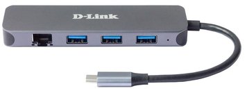 Концентратор USB Type-C D-Link DUB-2334 DUB-2334/A1A фото