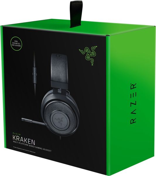 Гарнітура Razer Kraken Black (RZ04-02830100-R3U1) RZ04-02830100-R3U1 фото