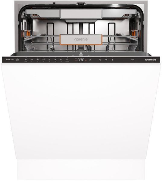 Посудомийна машина Gorenje вбудовувана, 16компл., A+++, 60см, інвертор,Wi-Fi, AquaStop, сенсорн.упр, 3и кошики, білий GV673B66 фото