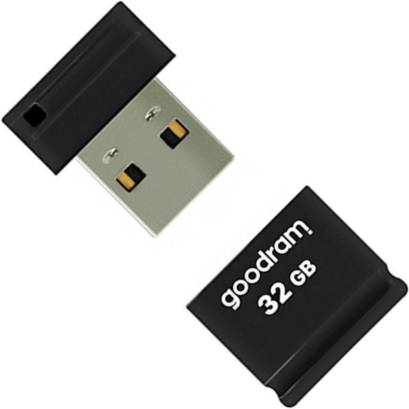 Флеш-накопичувач USB2.0 32GB Goodram UPI2 (Piccolo) Black (UPI2-0320K0R11) UPI2-0320K0R11 фото
