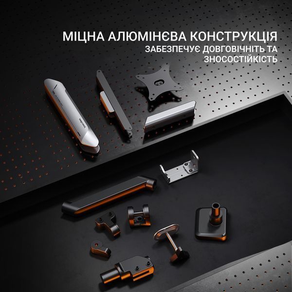 Кронштейн Anda Seat Stealth Pro II 17"-42" White/Gray (AD-W-A9-1S-FW) (VESA100х100) AD-W-A9-1S-FW фото