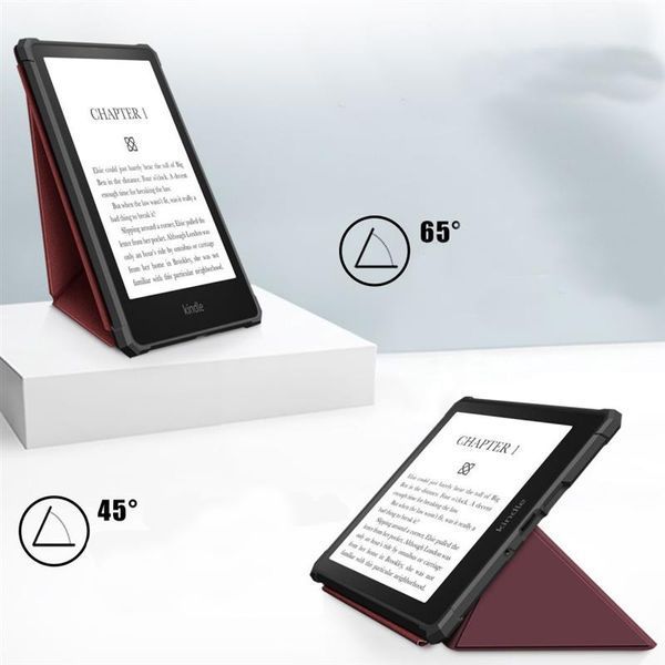 Чохол-книжка BeCover Ultra Slim Origami для Amazon Kindle Paperwhite 11th Gen. 2021 Red Wine (707222) 707222 фото