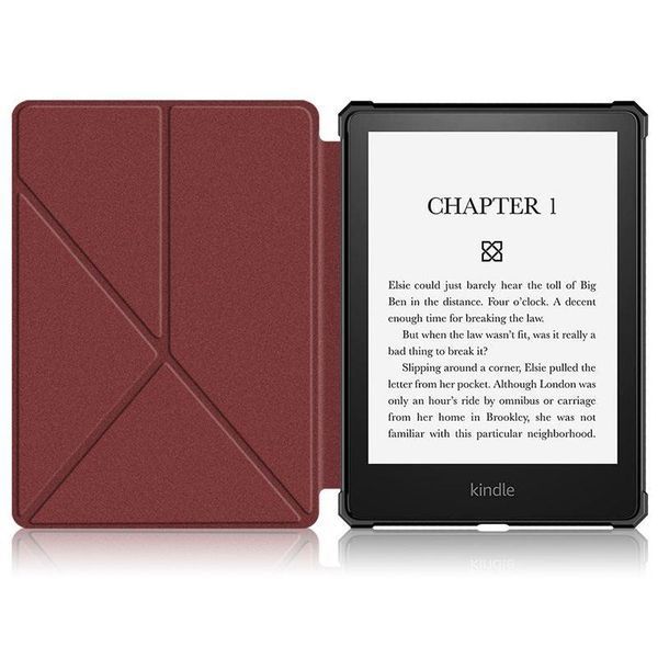 Чохол-книжка BeCover Ultra Slim Origami для Amazon Kindle Paperwhite 11th Gen. 2021 Red Wine (707222) 707222 фото