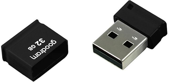 Флеш-накопичувач USB2.0 32GB Goodram UPI2 (Piccolo) Black (UPI2-0320K0R11) UPI2-0320K0R11 фото