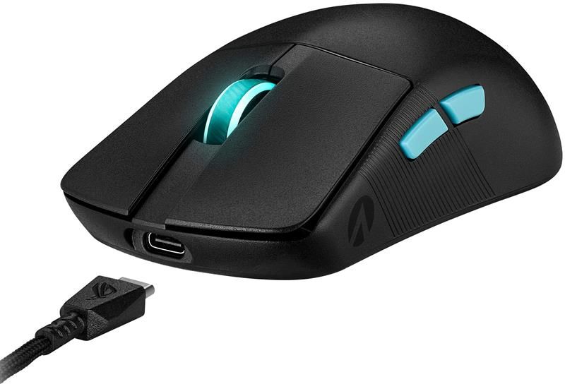 Миша бездротова Asus ROG Harpe Ace Aim Lab Edition Black (90MP02W0-BMUA00) 90MP02W0-BMUA00 фото