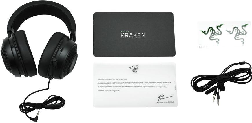 Гарнітура Razer Kraken Black (RZ04-02830100-R3U1) RZ04-02830100-R3U1 фото