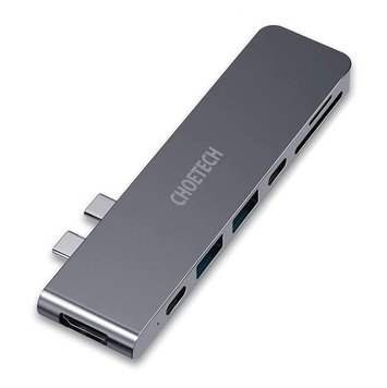 Концентратор Choetech HUB-M14 7 in 1 USB-C Multiport Adapter HUB-M14 фото