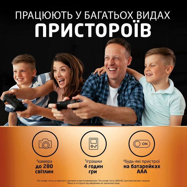 Акумулятор Duracell HR03 (AAA) 900mAh уп. 4шт. 5017766/5017001/5007338 5017766/5017001/5007338 фото