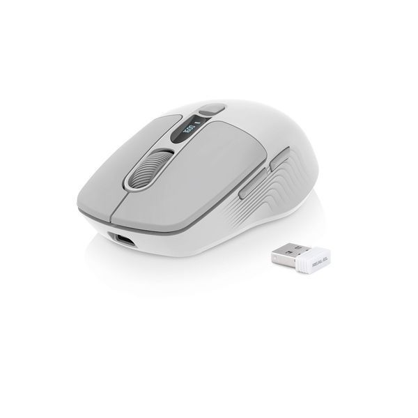 Миша бездротова REAL-EL RM-480W White EL123200050 фото