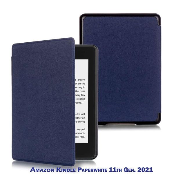 Чохол-книжка BeCover Smart для Amazon Kindle Paperwhite 11th Gen. 2021 Deep Blue (707203) 707203 фото