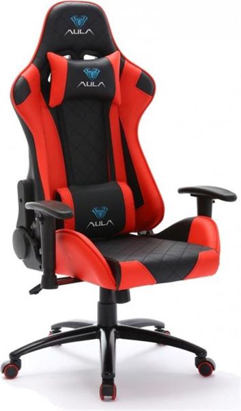 Крісло для геймерів Aula F1029 Gaming Chair Black/Red (6948391286181) 6948391286181 фото