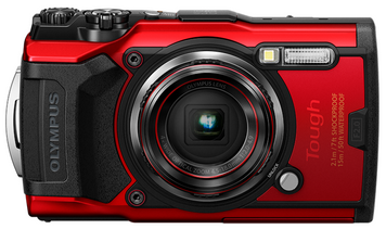 Цифрова камера Olympus TG-6 Red (Waterproof - 15m; GPS; 4K; Wi-Fi) V104210RE000 V104210RE000 фото