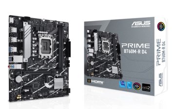 Материнська плата Asus Prime B760M-R D4 Socket 1700 Prime B760M-R D4 фото