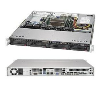 Корпус Supermicro 1U CSE-813MFTQC-350CB2 CSE-813MFTQC-350CB2 фото