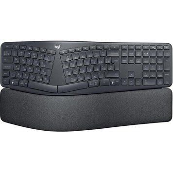 Клавіатура бездротова Logitech Ergo K860 Bluetooth/Wireless UA Black (920-010108) 920-010108 фото
