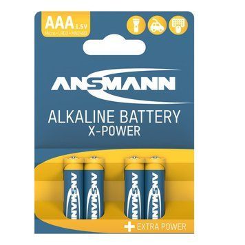 Батарейка Ansmann X-Power AAA/LR03 BL 4шт 5015653 фото