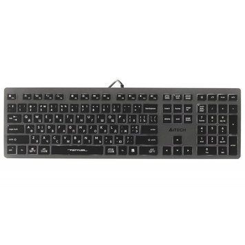 Клавіатура A4Tech Fstyler FX60 White Neon backlit FX60 USB (Grey) White backlit фото