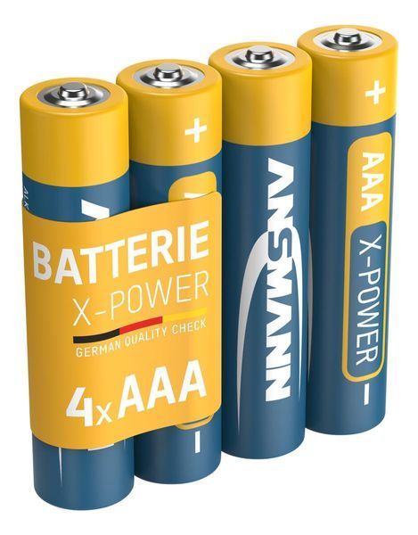 Батарейка Ansmann X-Power AAA/LR03 BL 4шт 5015653 фото
