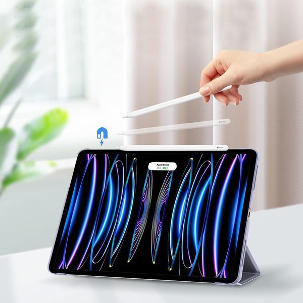 Чохол-книжка BeCover Tri Fold Hard для Apple iPad Air 13" M2 2024 Purple (711725) 711725 фото