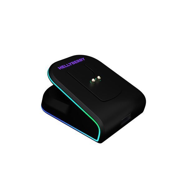 Миша бездротова Hator Hellyberry HM47 Wireless Black/Violet (HM47_black_violet) HM47_black_violet фото