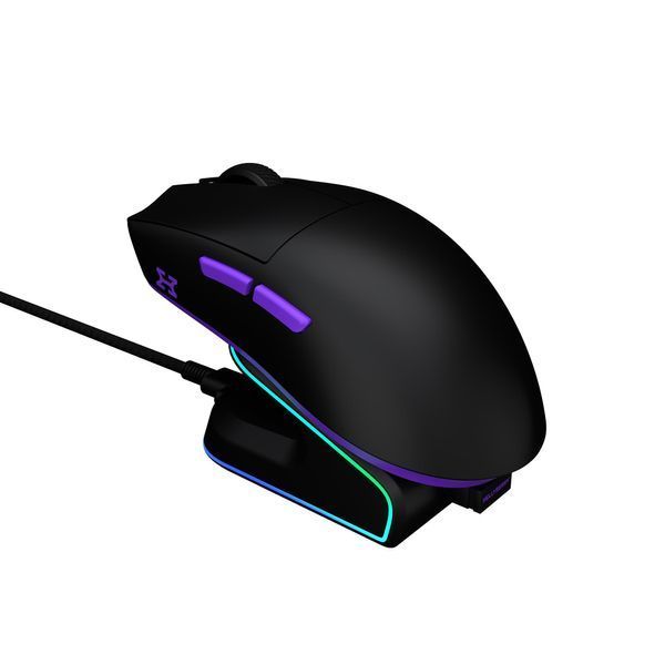 Миша бездротова Hator Hellyberry HM47 Wireless Black/Violet (HM47_black_violet) HM47_black_violet фото