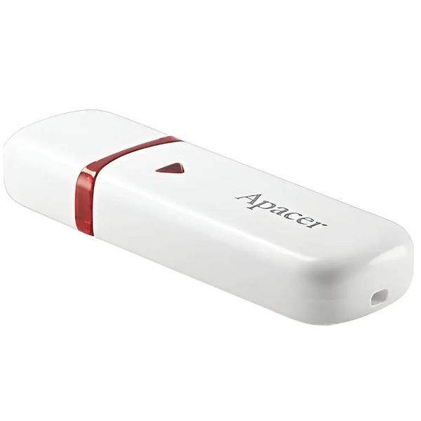 Флеш-накопичувач USB 64GB Apacer AH333 White (AP64GAH333W-1) AP64GAH333W-1 фото