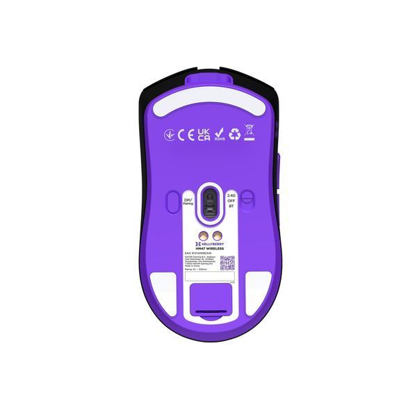 Миша бездротова Hator Hellyberry HM47 Wireless Black/Violet (HM47_black_violet) HM47_black_violet фото