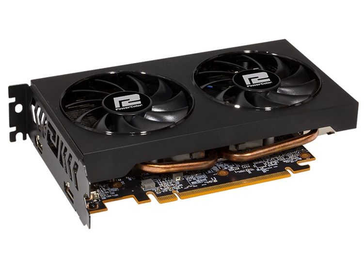 Відеокарта AMD Radeon RX 6500 XT 4GB GDDR6 Fighter PowerColor (AXRX 6500 XT 4GBD6-DH/OC) AXRX 6500 XT 4GBD6-DH/OC фото