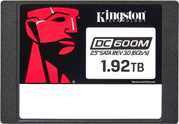 Накопичувач SSD 1.9TB Kingston SSD DC600M 2.5" SATAIII 3D TLC (SEDC600M/1920G) SEDC600M/1920G фото