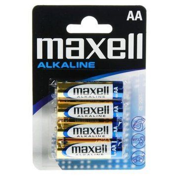 Батарейка Maxell AA/LR06 BL 4шт HQ-2973/4902580163761 фото