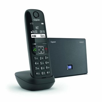 Радiотелефон DECT Gigaset AS690 IP Black (S30852H2813S301) S30852H2813S301 фото