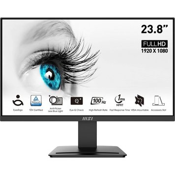 Монітор MSI 23.8" Pro MP2412 VA Black PRO MP2412 фото