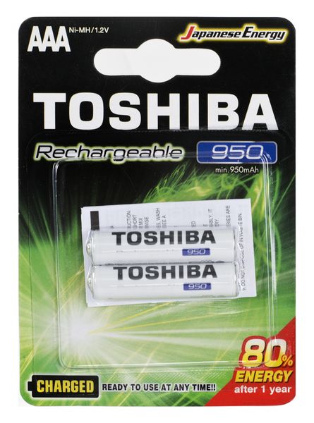 Акумулятор Toshiba TNH-03GAE (AAA 950mAh x 2 pcs) 00156699 00156699 фото