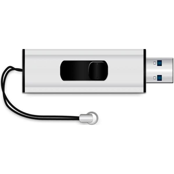 Флеш-накопичувач USB3.0 32GB MediaRange Black/Silver (MR916) MR916 фото