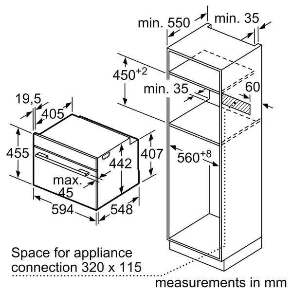 Духова шафа Bosch CSG7364B1 CSG7364B1 фото