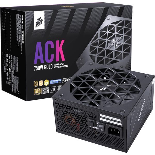 Блок живлення 1stPlayer HA-750BA2 750W (ACK-GLD-750-BK-EU) ACK-GLD-750-BK-EU фото