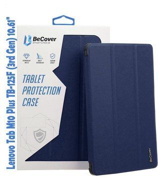 Чохол-книжка BeCover Smart для Lenovo Tab M10 Plus TB-125F (3rd Gen)/K10 Pro TB-226 10.61" Deep Blue (708302) 708302 фото