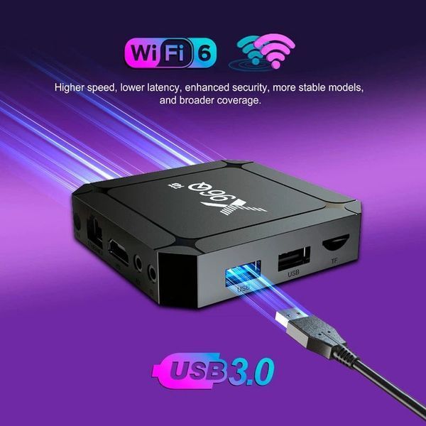 HD медіаплеєр X96Q Android (RK3518/2GB/32GB) X96Q RK3518 2/32 фото