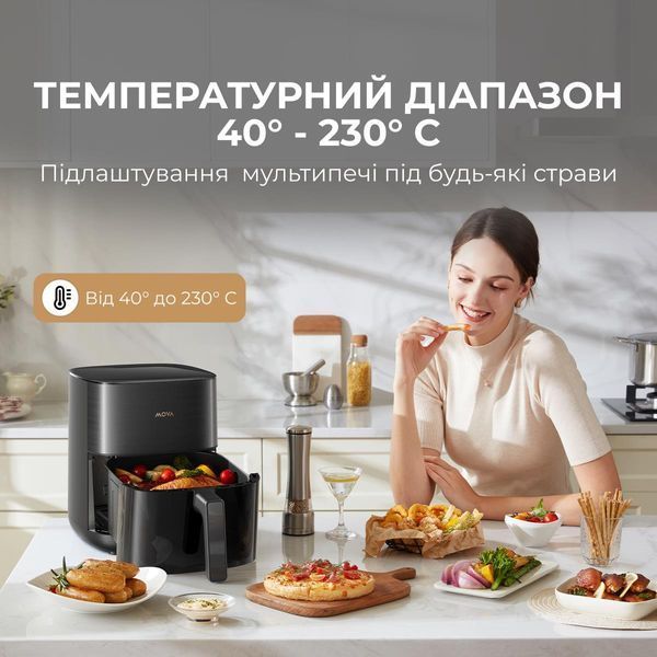 Мультипіч Mova AeroChef FD10s Pro Black (VFF12A-BL-S) VFF12A-BL-S фото