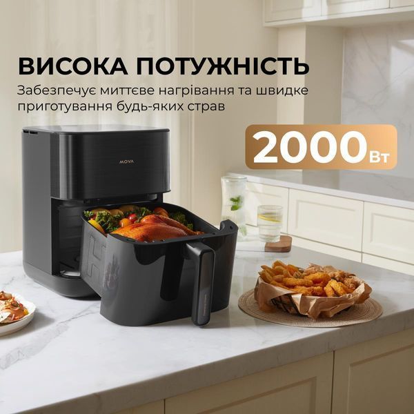 Мультипіч Mova AeroChef FD10s Pro Black (VFF12A-BL-S) VFF12A-BL-S фото