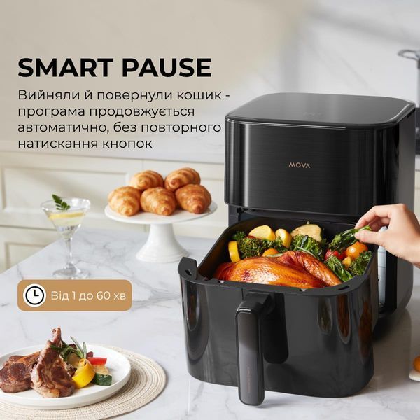 Мультипіч Mova AeroChef FD10s Pro Black (VFF12A-BL-S) VFF12A-BL-S фото